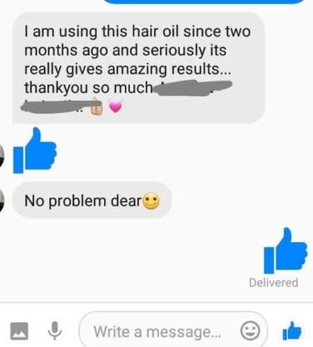 🌿 Regrowth Hair Oil – By Sidra Khan photo review